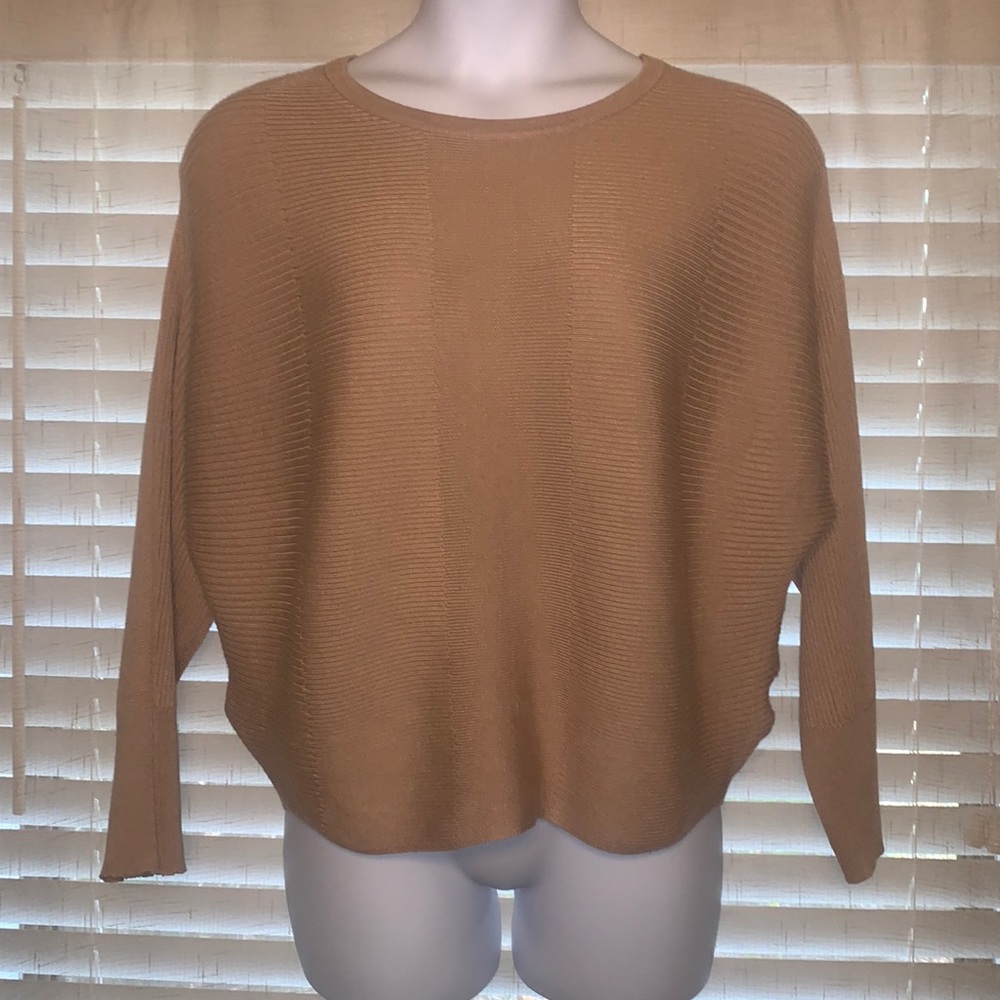 Cable & Gauge Batwing Sweater Size L